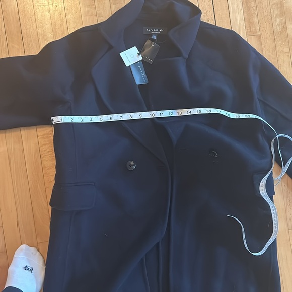 NWT Current Air Navy Wool Coat - Picture 10 of 12
